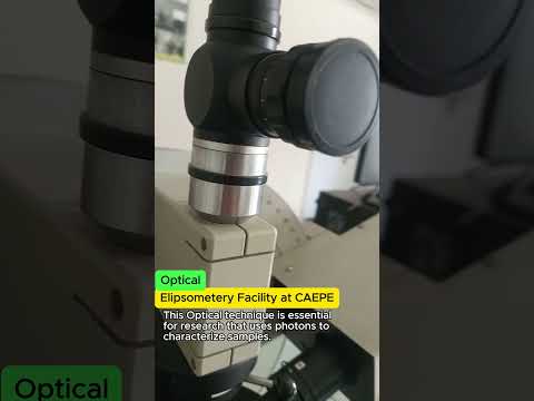 High-Precision Optical Ellipsometry Facility at CAEPE IIUI | Thin Film Measurement &amp; Analysis
