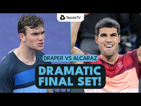 DRAMATIC Final Set in Alcaraz vs Draper Thriller! | Indian Wells 2025 Highlights