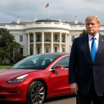Trump’s Red Tesla Sparks New White House Drama: What’s Next for the President’s Electric Ride?